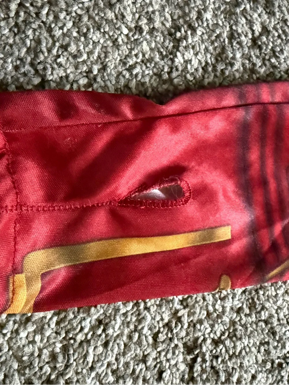 Captain Marvel Kids Superhero Costume - Blue & Red - Picture 4 of 13